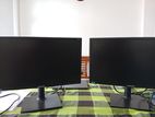 Two 22" Monitors