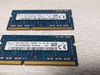 Two 4GB DDR3 Ram Cards For