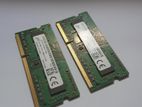 Two 4GB Ddr3l Laptop Rams