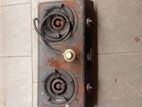 Two Burner Gas Cooker with Regular
