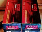 Two EXIDE 12V 120Ah Batteries