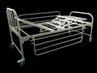 Two Function Hospital Bed Iron Mesh