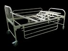 Two Function Hospital Bed-Iron Mesh