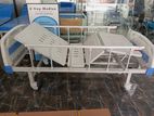 Two Function Manual Hospital Bed Imported with Mattress