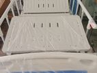 Two Function Manual Hospital Bed Imported with Mattress