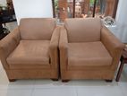 Two Single Seater Sofa