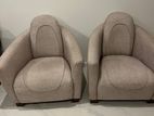 Two Single Sofa Seaters