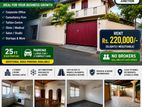 Two Storied House for Rent as Office Close to Main Road, Nawala