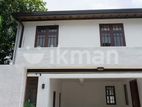 Two Story House for Rent in Close to Dutugamunu Street