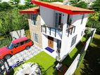 Two Story House with 3BR and 2 Bath Construction
