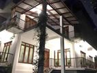 Two story stand a lone house for rent Kelaniya