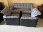 Two tone new sofa set Fabrics & Leather GH 102 - 3+1+1