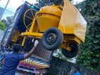 Two Wheels Concrete Mixer