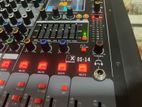 TX 14 Chanel Powerd Mixer with Flight Case