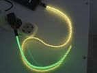 Type C Data Cable Fast Charging 66w Rgb Light