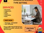 Type Setting Services