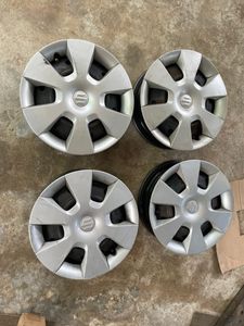 13” Steel Rims With Cups for Sale