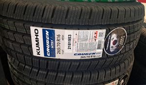 265/70/16 Kumho Tyres for Sale