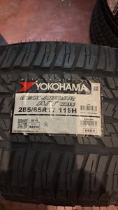285/65/17 Yokohama Tire for Sale