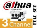 3 Channel Cctv Installation