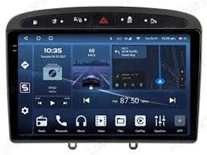 408 Peugeot Android Car DVD Audio Setup with Panel for Sale