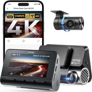 70mai A810 4K Dash Cam with Rear & Hardwire Kit for Sale 70mai A810 4K Dash Cam with Rear & Hardwire Kit for Sale