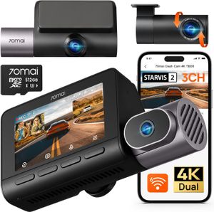70mai Dash Cam 4K T800 Premium Set - 512GB for Sale 70mai Dash Cam 4K T800 Premium Set - 512GB for Sale