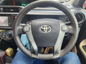 Aqua Prius Stitch Steering Cover for Sale