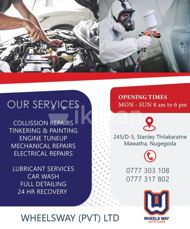 Automobile Mechanic Vacancy Nugegoda ikmanJOBS