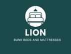 Steel Bunker bed with 2 mattrees