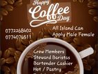 Bartender Baristas Treening apply - All island