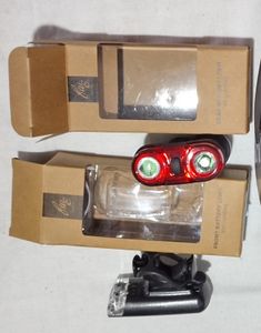Bicycle Head Light with Tail LED for Sale