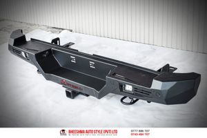 Black Steel Rear Bumper for Ford Ranger T6, T7, T8 for Sale
