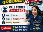 Call Center Assistant - Peliyagoda