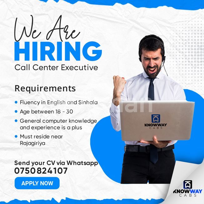 Call Center Executive - Rajagiriya | ikman