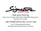 Cashier cum Sales Associate - Moratuwa