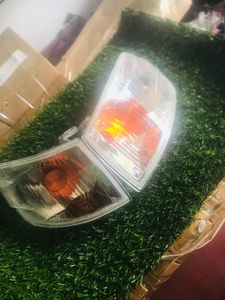 Corolla 110 Crystal head lamps & Parking - White for Sale
