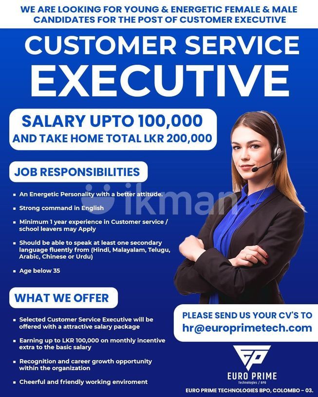 customer-service-executive-vacancy-colombo-3-ikmanjobs