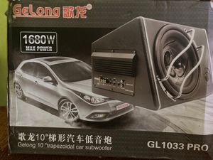 Gelong 10 Inch Car Subwoofer for Sale