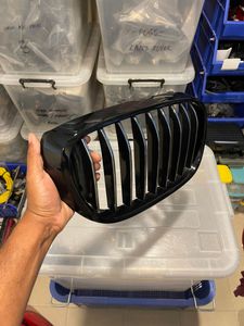 Gen/New BMW 740e 740Le G11 2018 M Performance black bumper shell grilles for Sale