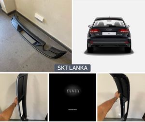 Genuine Audi A3 Sportback 2018 rear bumper diffuser for Sale