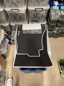 Genuine Audi A6 2017 Black Carpet Mat Set for Sale