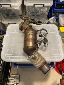 Genuine BMW 7 Series 740Le 740e CAT Catalytic converter 2018 for Sale