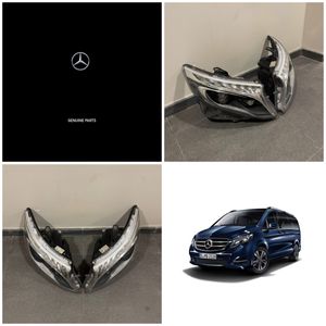 Genuine Mercedes Benz Vito 116 2017 LED headlights complete for Sale