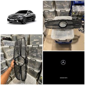 Genuine Mercedes C C180 C200 Diamond bumper grille shell for Sale