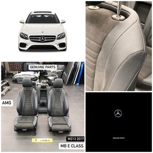 Genuine Mercedes E200 E350e W213 AMG leather seats interior complete for Sale
