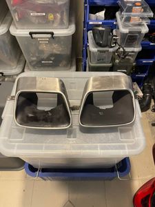 Genuine Range Rover Vogue Facelift 2019 Rear Bumper Exhaust Tips for Sale