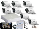 Hikvision 5MP 8 Channel DVR 2MP Night-Vision CCTV Camera Package