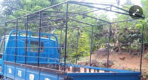 Isuzu Elf (TLD24) අඩි 10.5 යකඩ කූරු තට්ටුව for Sale