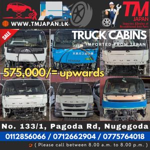 JAPAN TRUCK A/C CABINS ලංකාවේ අඩුම මිලට for Sale